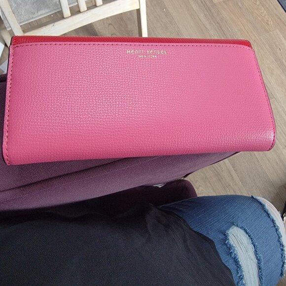 miss bendel snap cotinental blocked wallet nwt - Picture 2 of 2